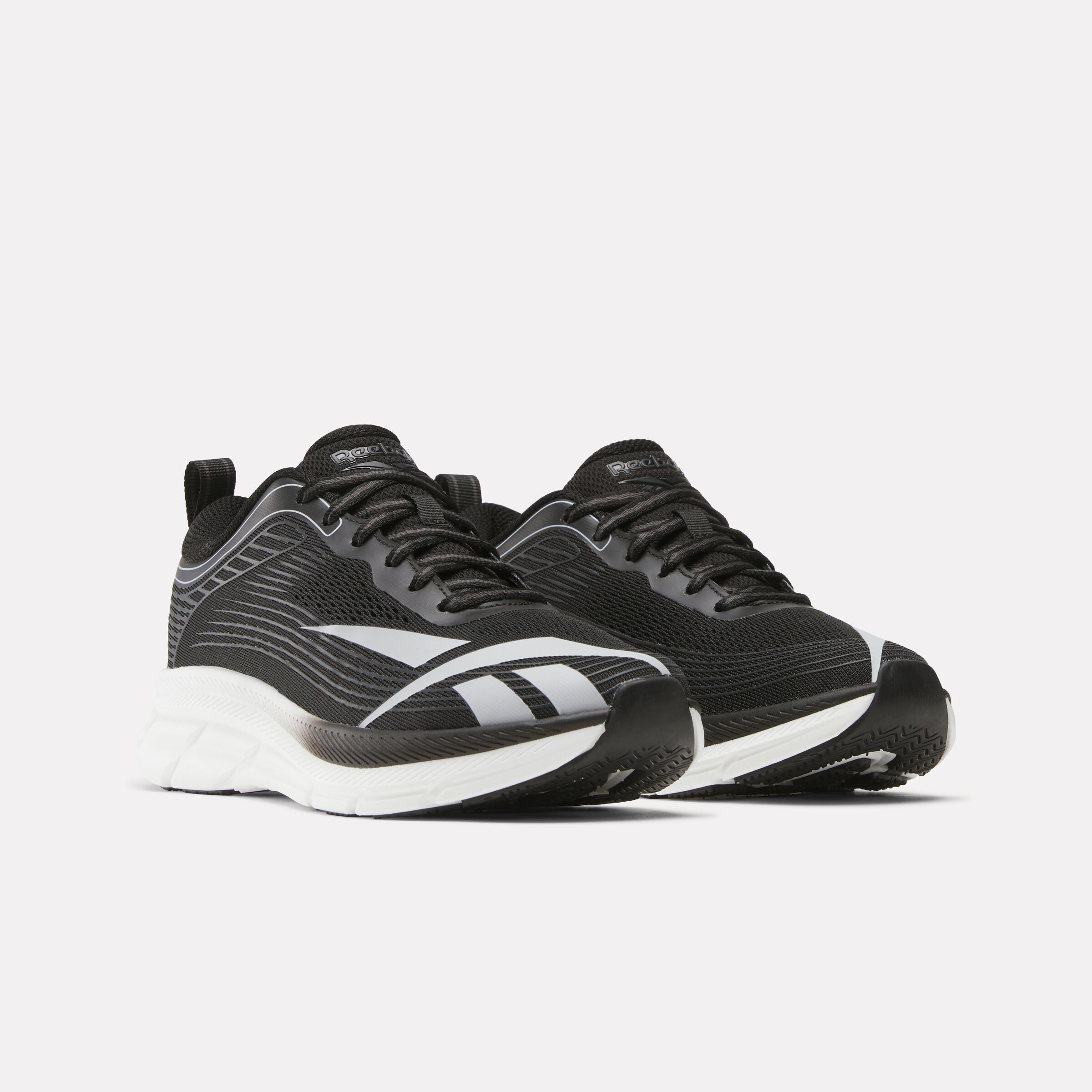 Laufschuh REEBOK "REEBOK ROAD STRIDER", Gr. 37, schwarz, grau6, weiß, Synthetik, Sportlich, Schuhe Image