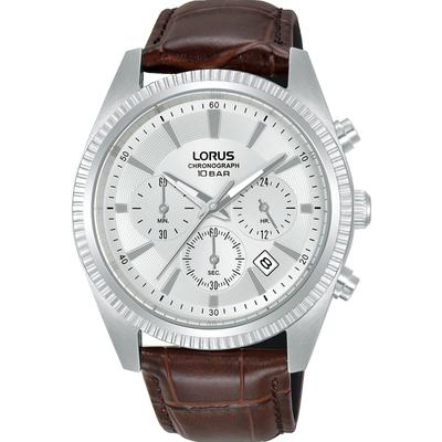 Chronograph LORUS, braun, Armbanduhren, Herren, Quarzuhr, Armbanduhr, Herrenuhr, Edelstahlarmband, analog, Tag Image