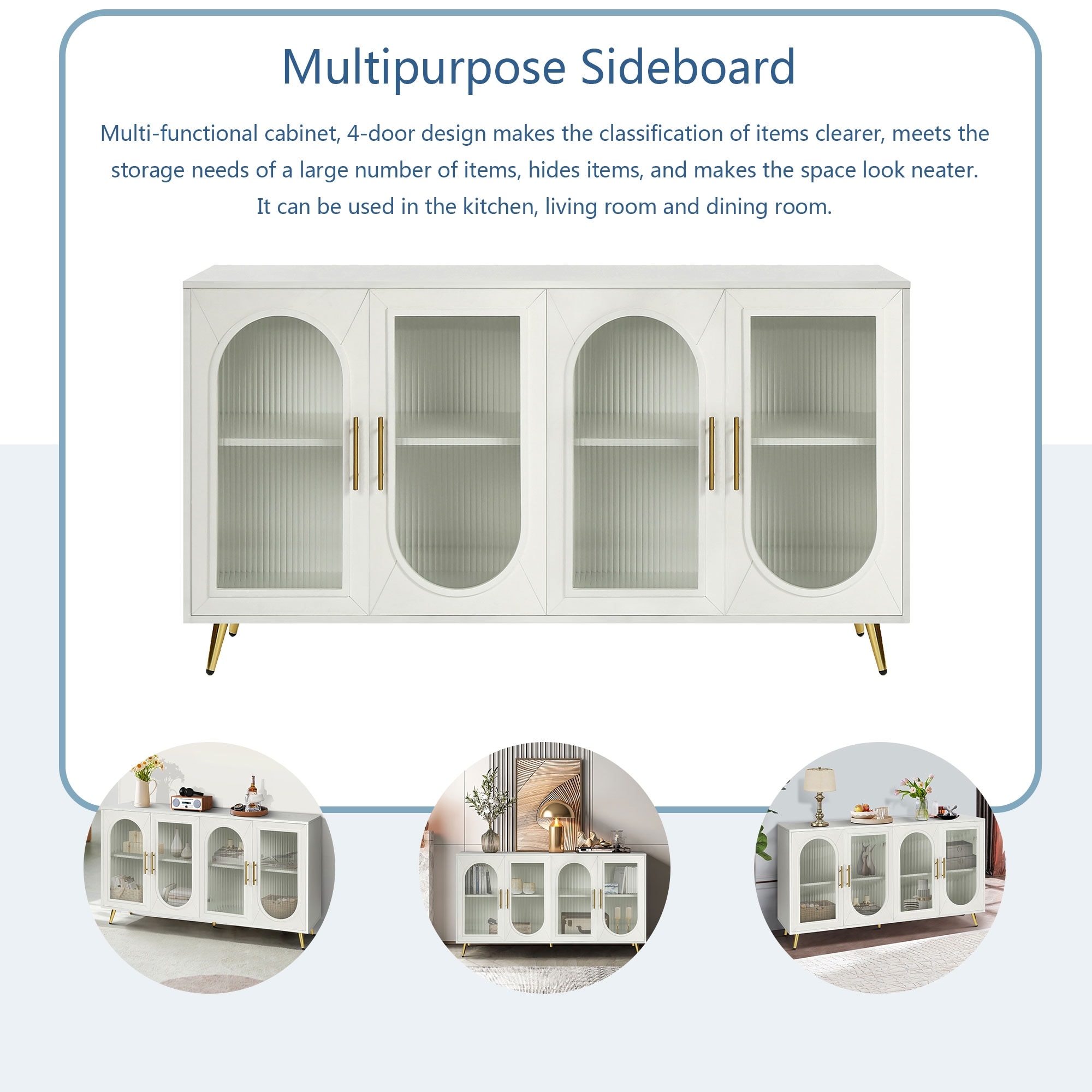 TV Stand for 65+ Inch TV