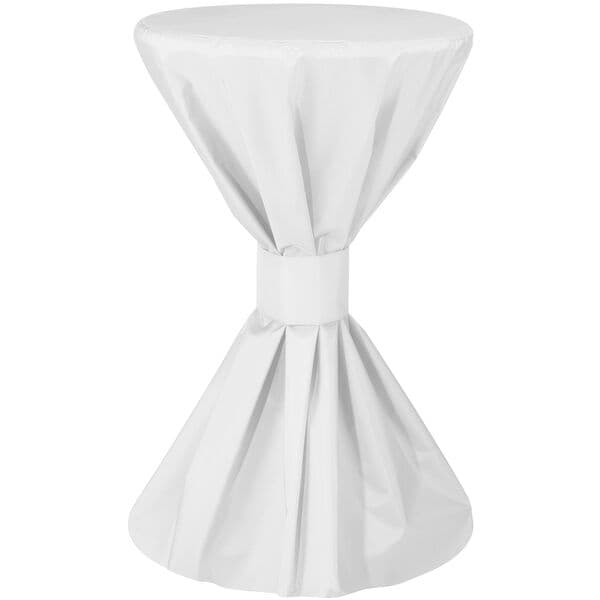 MFG Freizeitmöbel Stehtischhusse weiß Ø 70,0 cm weiß