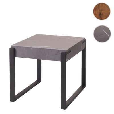 Beistelltisch HWC-L53, Kaffeetisch Nachttisch Loungetisch Couchtisch, Metall 51x50x54cm ~ Variantenangebot Image