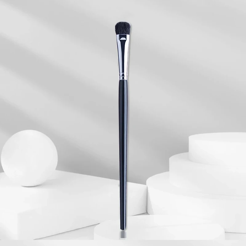 Eyeshadow Makeup Brush Natural Soft Horse hair Flat Eye Shadow Brush Eyeshadow Smudge Blending Make up Tool Single E10