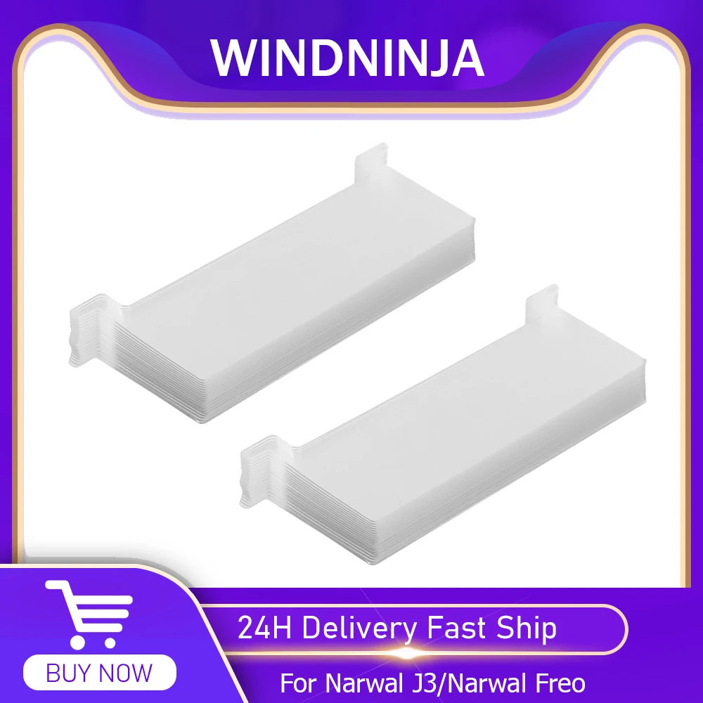 Kehrmaschine Filter Staub Box Blank Für Narwal J3/Narwal Freo Roboter Staubsauger Teil Zubehör Filter Staub Box Schallwand Ersatz Image