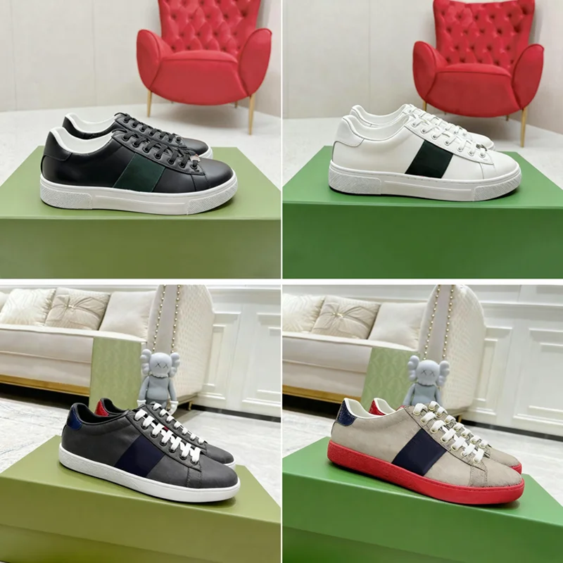 Top Trend Echtleder Herren Casual Sport Hochwertige Schuhe Innensohle Lnsole Inspiriert von Luxusmarke Heritage Of Style Sneakers