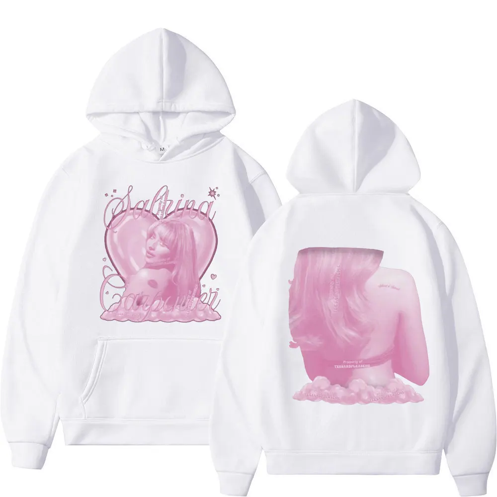 Sabrina Carpenter Aesthetics Graphic Hoodie Herren Damen Mode Rock Hip Hop Sweatshirts Herbst Winter Lässige lose Pullover