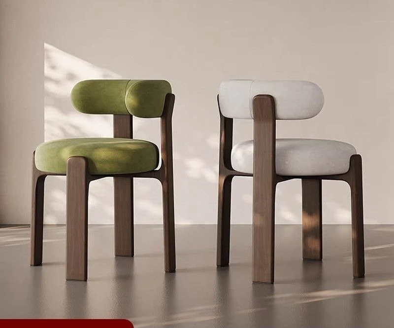 Französisch, Make-up-Hocker, Wohnzimmer, einfach, Massivholz, Esszimmerstuhl, mittelalterlich, Esstisch, Retro, Rückenlehne, Stuhl, Hocker Image