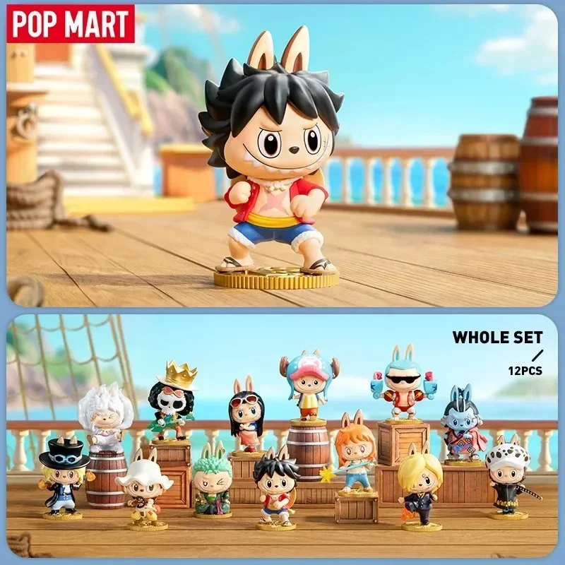 POP MART THE MONSTERS X One Piece Series Echte Mystery Box Blind Box Guess Bag Spielzeug Puppe Niedliche Desktop-Ornament-Sammlung Geschenk