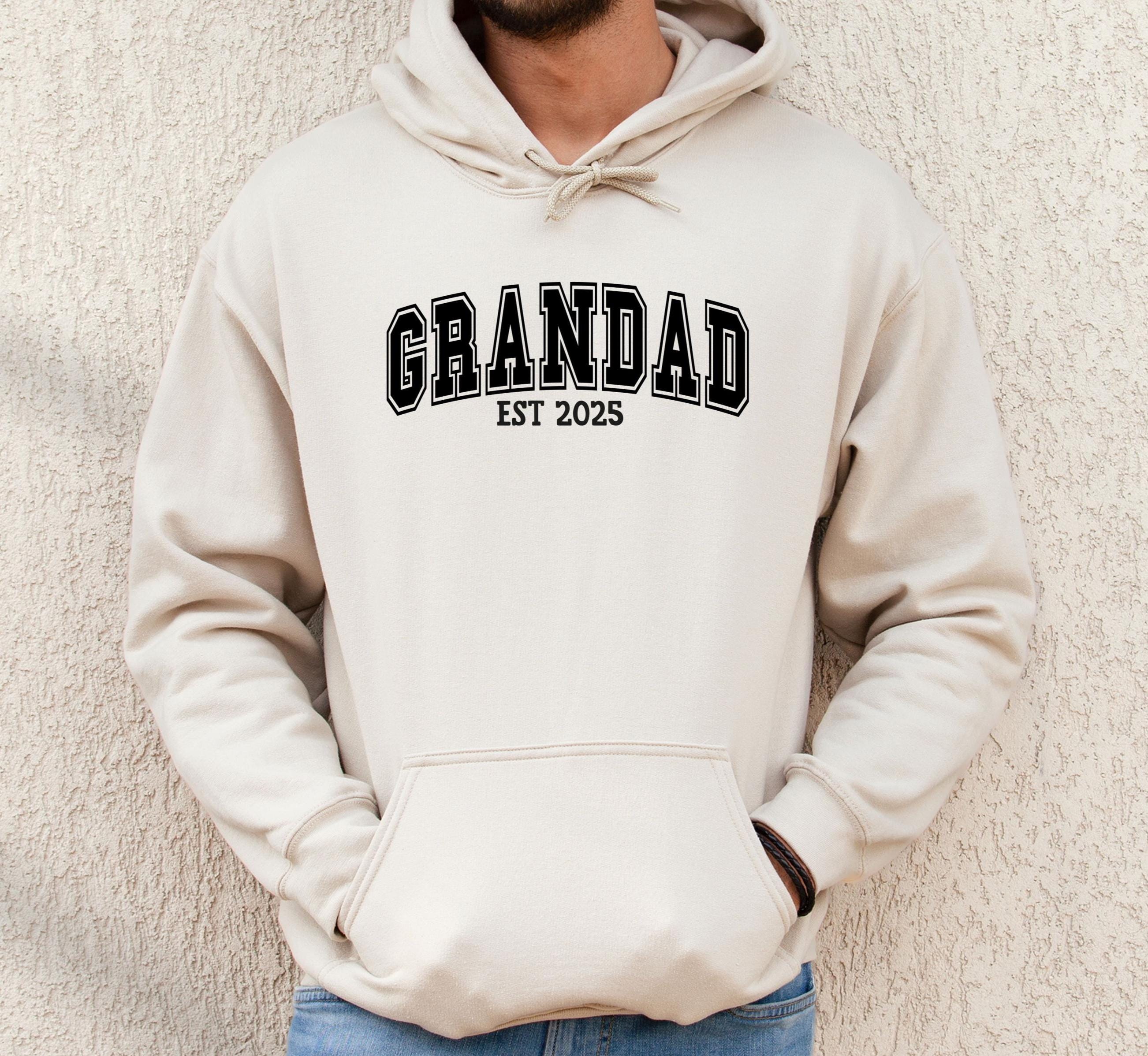 Felpa con cappuccio personalizzata per il nonno, felpa con cappuccio per il nonno, felpa con cappuccio per il nonno, felpa con cappuccio per la festa
