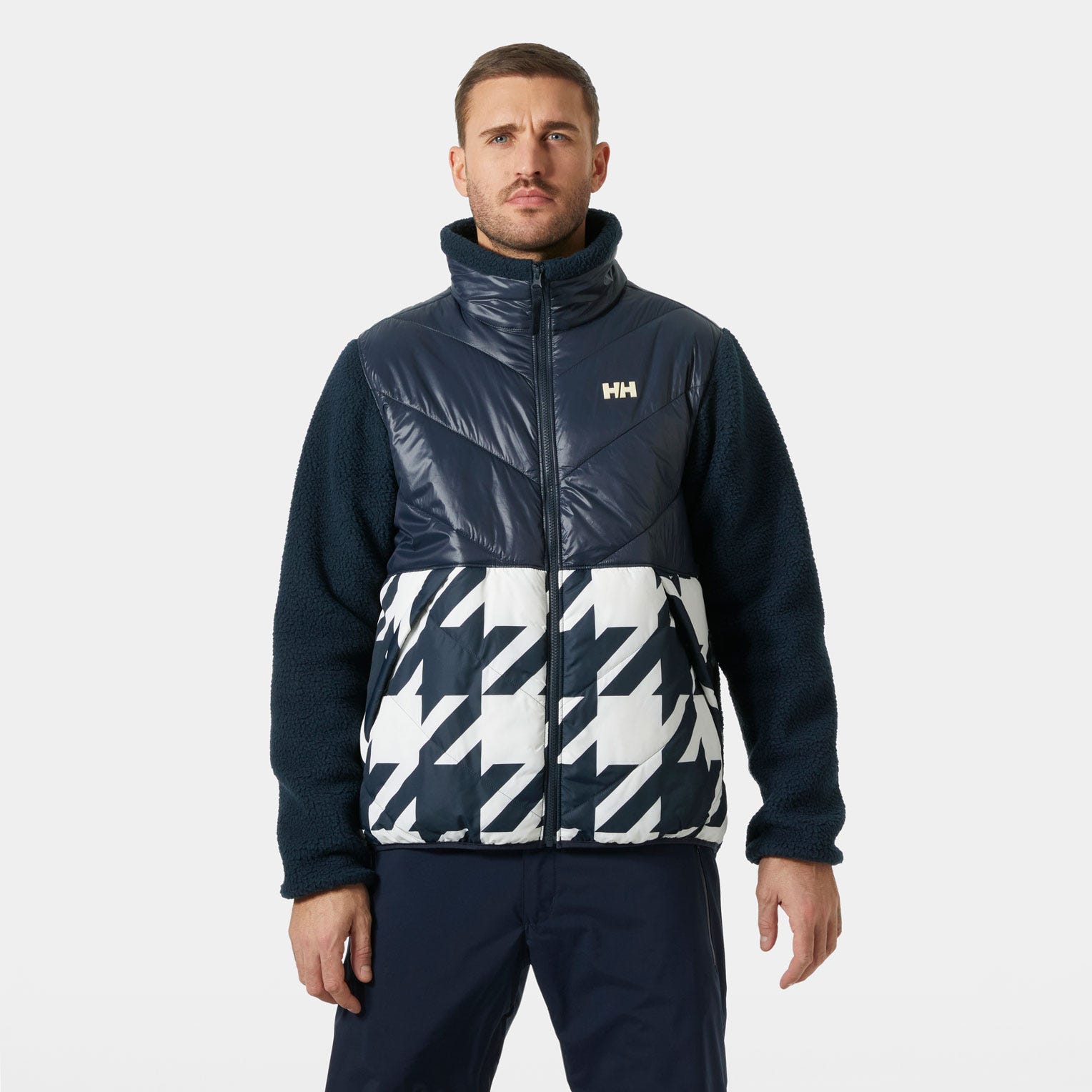 Helly Hansen Men's Village Hybrid Jacket Navy 2XL