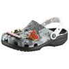 Hausschuh CROCS "Classic Clog Elvis", Herren, Gr. 41, bunt (multifarben), Croslite, casual, Schuhe, Clog, Sandale mit Fersenriemchen