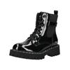 Schnürstiefelette MUSTANG SHOES "Mustang Shoes Stiefelette Lederimitat/Textil", Damen, Gr. 41, schwarz, Lederimitat, Textil, casual, Schuhe
