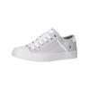 Sneaker MUSTANG SHOES "Mustang Shoes Sneaker Lederimitat/Textil", Damen, Gr. 40, lila (lavendel), Lederimitat, Textil, casual, Schuhe