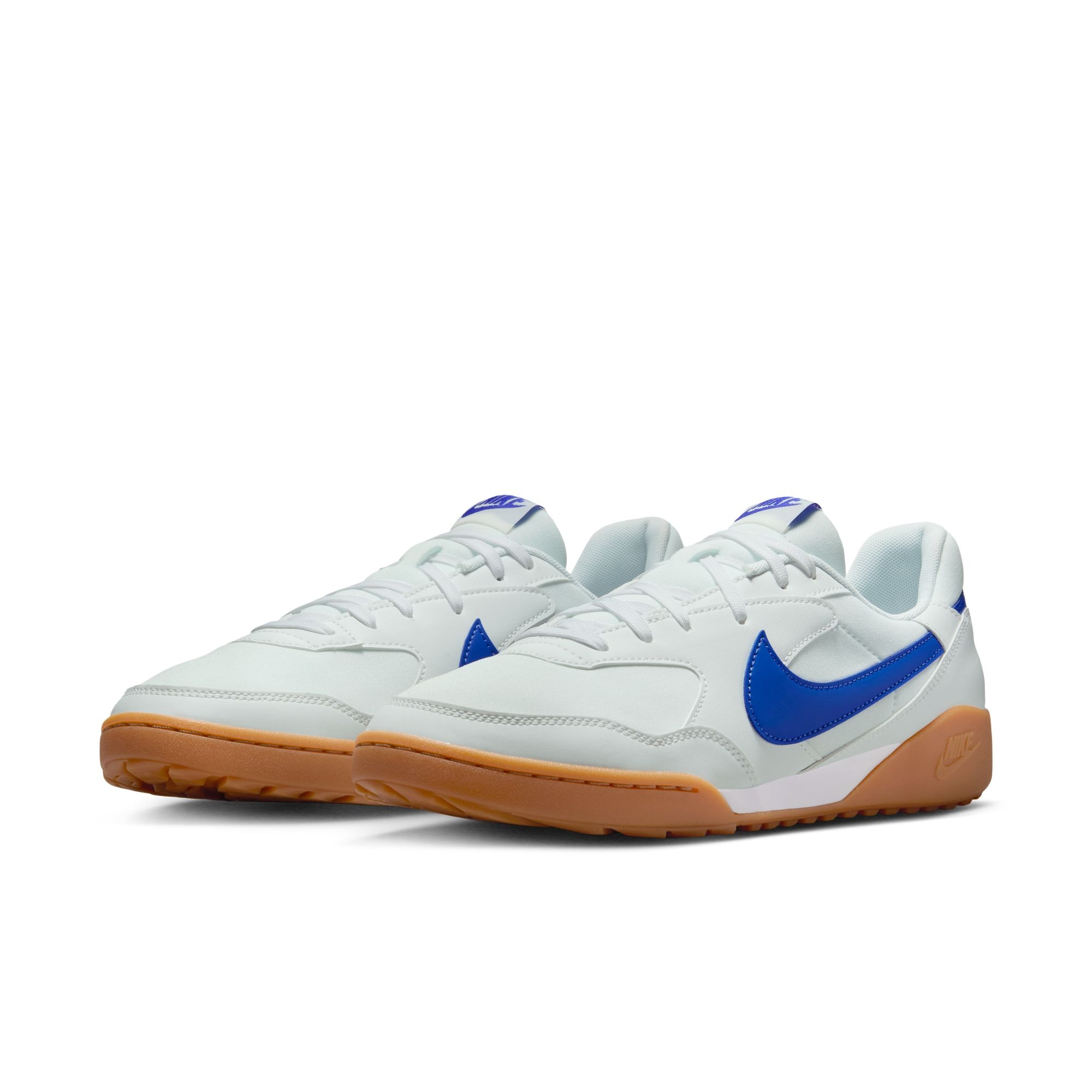 Sneaker NIKE SPORTSWEAR "TERRA MANTA", Herren, Gr. 42,5, summit weiß, comet blau, gum light braun, Synthetik, Textil, Schuhe Sneaker