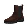 Stiefelette HÖGL "Högl Stiefelette Veloursleder/Textil", Damen, Gr. 38,5, braun, Veloursleder, Textil, casual, Schuhe