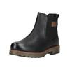 Stiefelette CAMEL ACTIVE "camel active Stiefelette Leder", Damen, Gr. 37, schwarz, Leder, casual, Schuhe