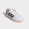Sneaker ADIDAS SPORTSWEAR "ADIDAS DISNEY COCO GRAND COURT KINDER", Gr. 32, cloud weiß, core schwarz, eqt orange, Synthetik, sportlich, Schuhe