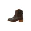 Stiefel CA'SHOTT "Ca'Shott Ankle boots CASVILMA", Damen, Gr. 37, Normalschaft, braun (schwarz braun), Obermaterial: 100% Leder, Schuhe