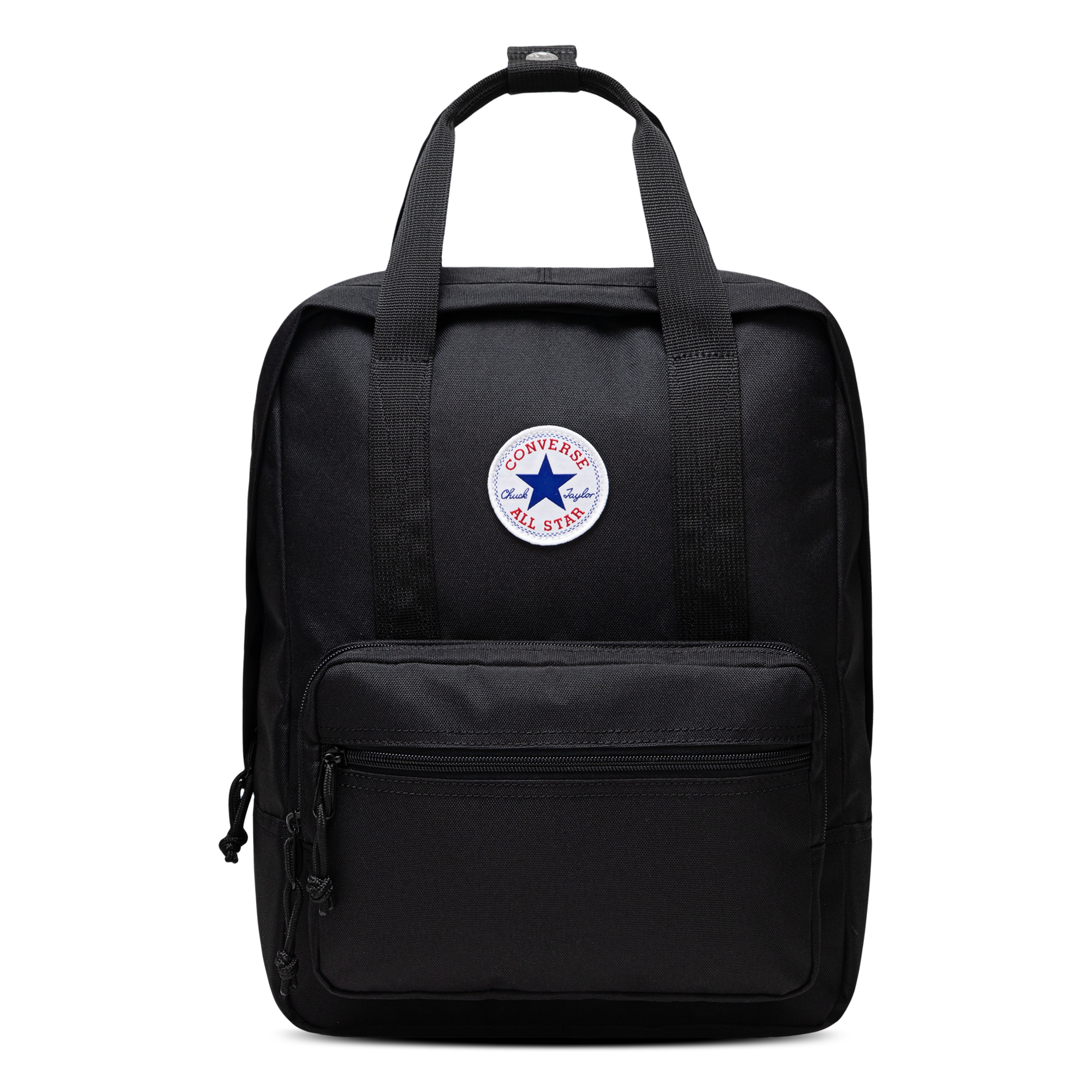 Rucksack CONVERSE "CAU CONVERSE SQUARE BACKPACK", schwarz, Obermaterial: 100% Polyester, Rucksäcke, für Kinder Image
