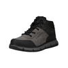Schnürstiefelette BUGATTI "bugatti Stiefelette Lederimitat", Herren, Gr. 40, schwarz (schwarz, grau), Lederimitat, casual, Schuhe