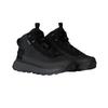 Winterstiefel THE NORTH FACE "M BERGEN MID WP", Damen, Gr. 41, tnf schwarz, anthrazit grau, Leder, sportlich, Schuhe, wasserdicht