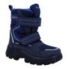 Winterstiefel RICHTER "Davos WMS: Weit", Kinder, Gr. 29, silber (blau, silberfarben), Textil, Lederimitat, casual, Schuhe, Klettstiefel in Schuhweite: Weit, Größenschablone zum Download