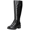 Stiefel MARCO TOZZI "Marco Tozzi Stiefel Nappaleder", Damen, Gr. 38, schwarz, Nappaleder, casual, Schuhe