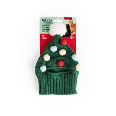 Merry Makings Holiday Tree Cat Costume Hat