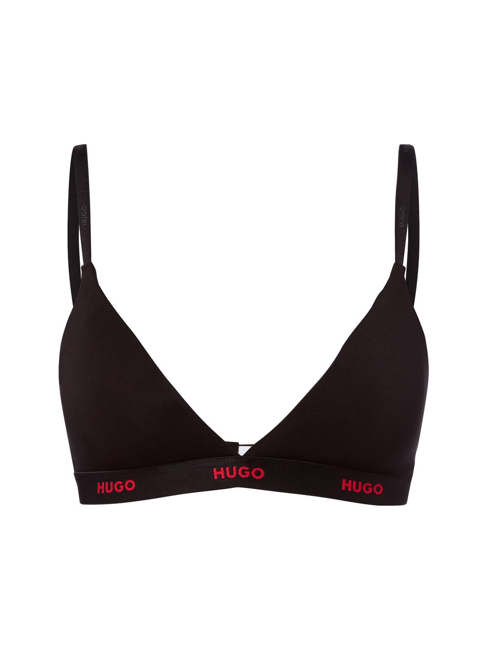 HUGO Triangel-BH Damen schwarz, XL Image