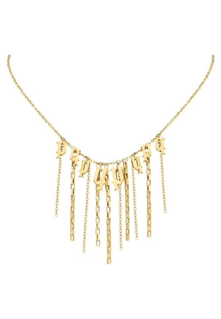 Police Womens PEJLN2010201 Ladies Necklace - Gold Stainless Steel - One Size | Police Sale | Discount Designer Brands