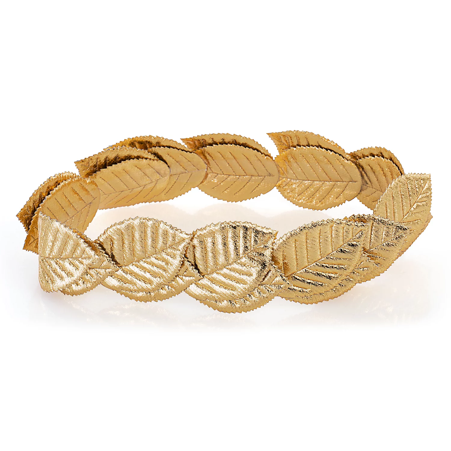 Stirnband Lorbeerblätter, gold Image