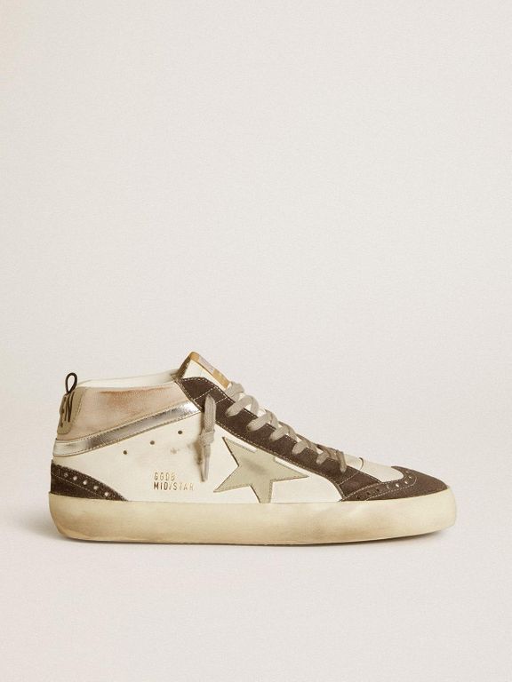 Mid Star With Leather Star And Metallic Leather Flash
