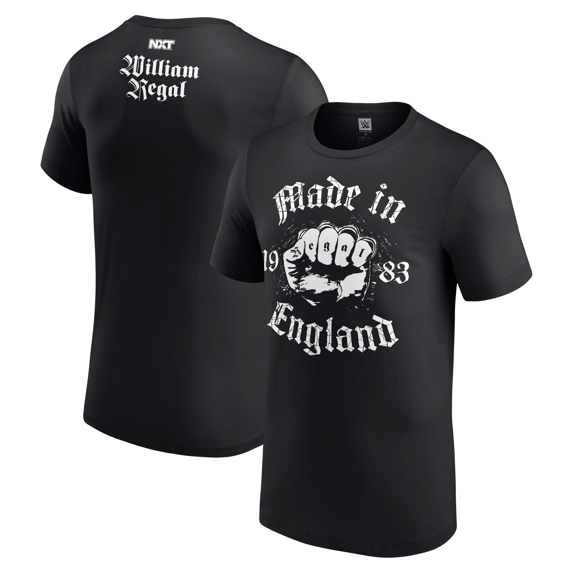 William Regal NXT Debut Authentic T-Shirt für Herren, Schwarz Image