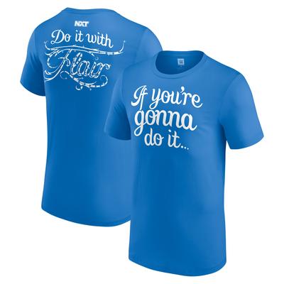 Charlotte Flair NXT Debut Authentic T-Shirt für Herren in blau Image