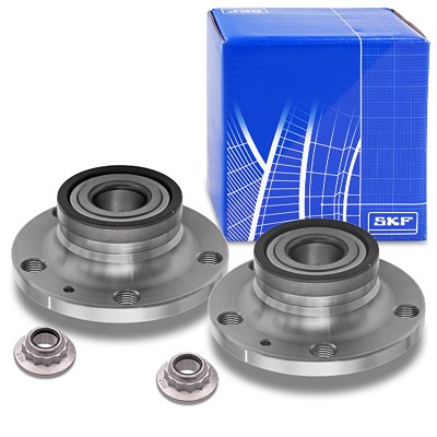 Skf 2x Radlagersatz inkl. Radnabe Hinterachse [Hersteller-Nr. VKBA3567] für Audi, Seat, Skoda, VW Image