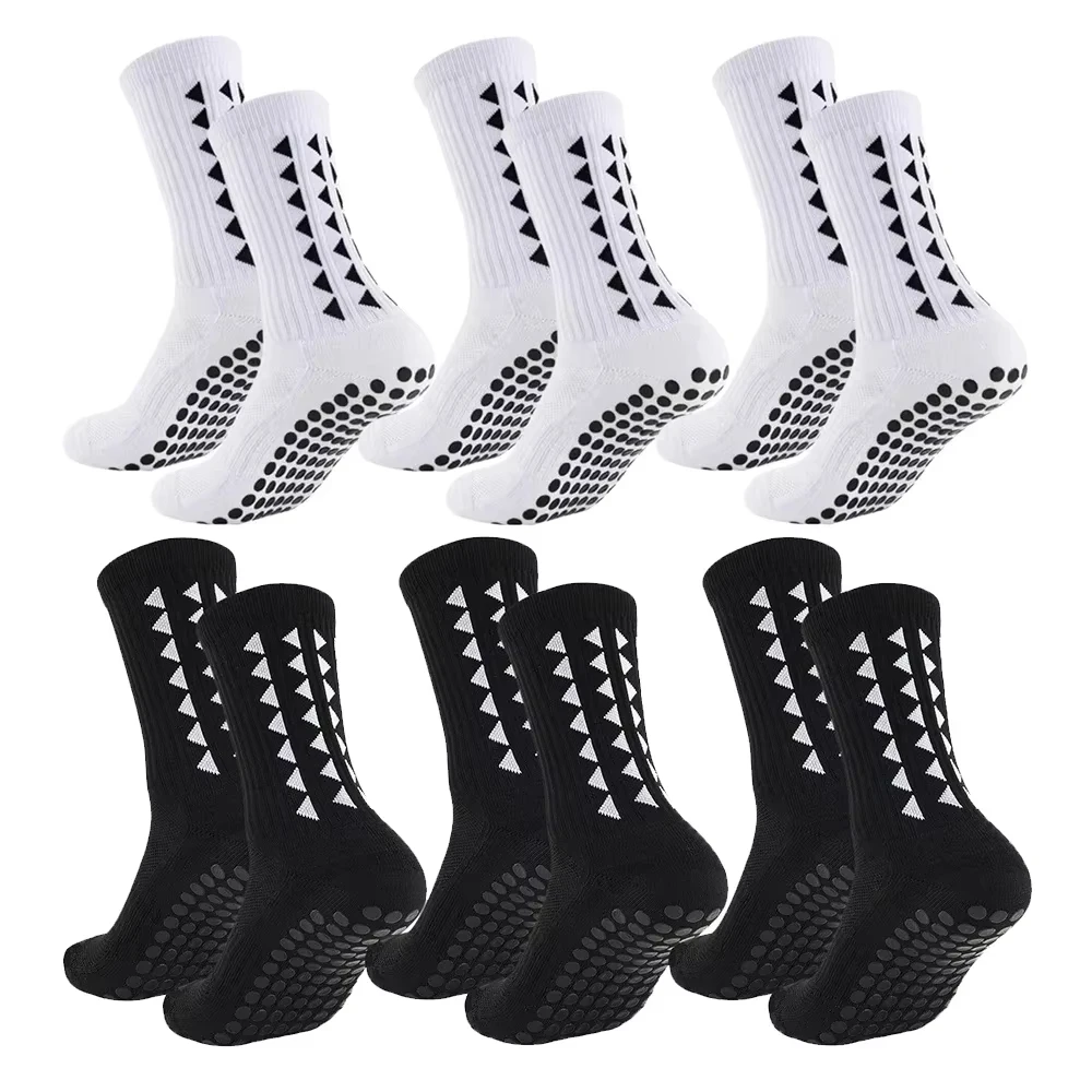 10 paia di calzini da calcio per uomo e donna, calzini sportivi con fondo asciugamano, rugby, calcio, ciclismo, corsa, esercizio, calzini sportivi