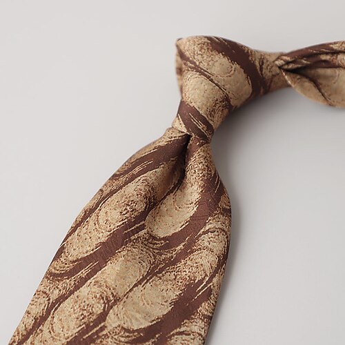 Herren Krawatten Mode Klassisch Moderne zeitgenössische Gemustert Hochzeitsfeier Alltagskleidung Image