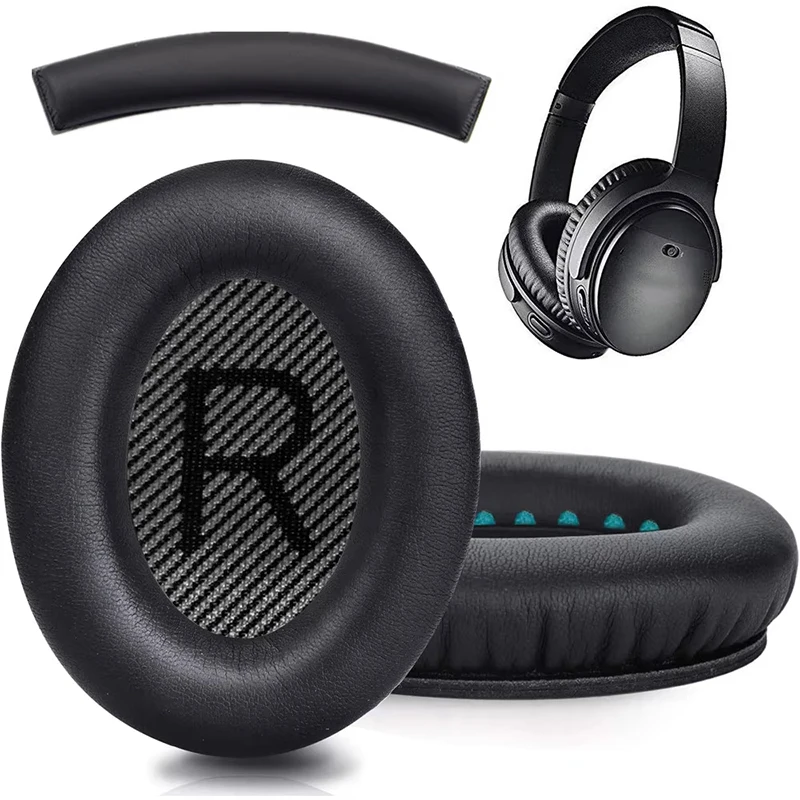 Ersatz-Ohrpolster für Bose QuietComfort QC2 QC15 QC25 QC35 AE2 AE2i AE2w Kopfhörer Ohrpolster Ohrpolster Reparatur Teile Abdeckung Image