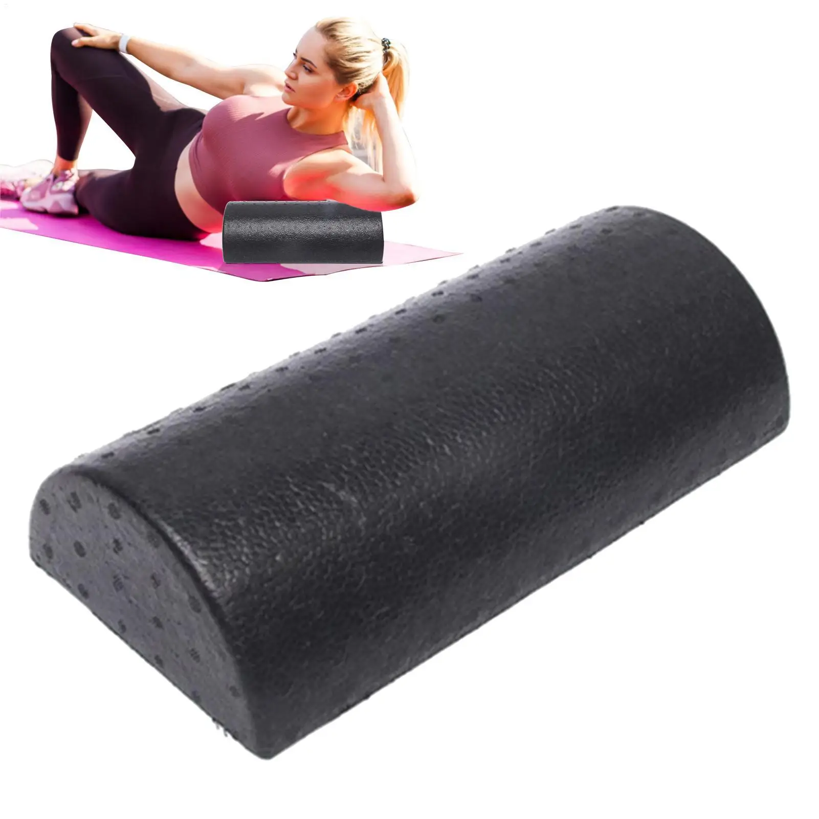 Fitness Yoga Säule Roller/Halb Schaum Roller Blöcke Pilates Yoga Roller/Yoga Massage Übung Schaum Roller/Muskel Massage Roller Image