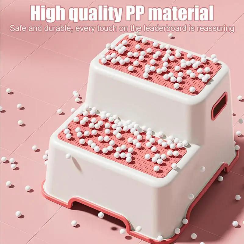 Tritthocker für das Töpfchentraining, 2-stufiger Kinderküchen-Tritthocker, rutschfester Grundzug, unabhängiger Tritthocker für Kinder, für die Küchenspüle