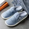 Günstige Sommer-Mann-Schuhe, große Größe 47, modische ethnische Herren-Halbschuhe, Hausschuhe, atmungsaktive Herren-Fischerschuhe, lässige flache Turnschuhe