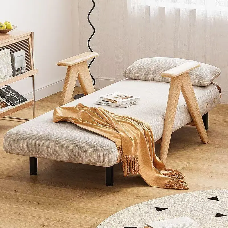 Sofa Multifunktionales Lazy Sofa Recumbable Decumbable Klappschlafsofa Kleines Klappbett mit doppeltem Verwendungszweck