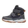Winterboots KANGAROOS "K-FR BOREALIS V RTX", Damen, Gr. 31, raven, rubber, Synthetik, Textil, sportlich, Schuhe, Snowboots, Winterboots, Winterschuhe, wasserdicht, wärmend