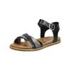 Riemchensandale BLOWFISH "Blowfish Sandalen Lederimitat", Damen, Gr. 36, schwarz, Lederimitat, casual, Schuhe