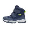 Winterboots KANGAROOS "K-FR BOREALIS V RTX", Damen, Gr. 28, bunt (dk navy, lime), Synthetik, Textil, sportlich, Schuhe, Snowboots, Winterboots, Winterschuhe, wasserdicht, wärmend