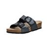 Pantolette ARA "Ara Pantoletten Lederimitat", Damen, Gr. 40, schwarz, Lederimitat, casual, Schuhe