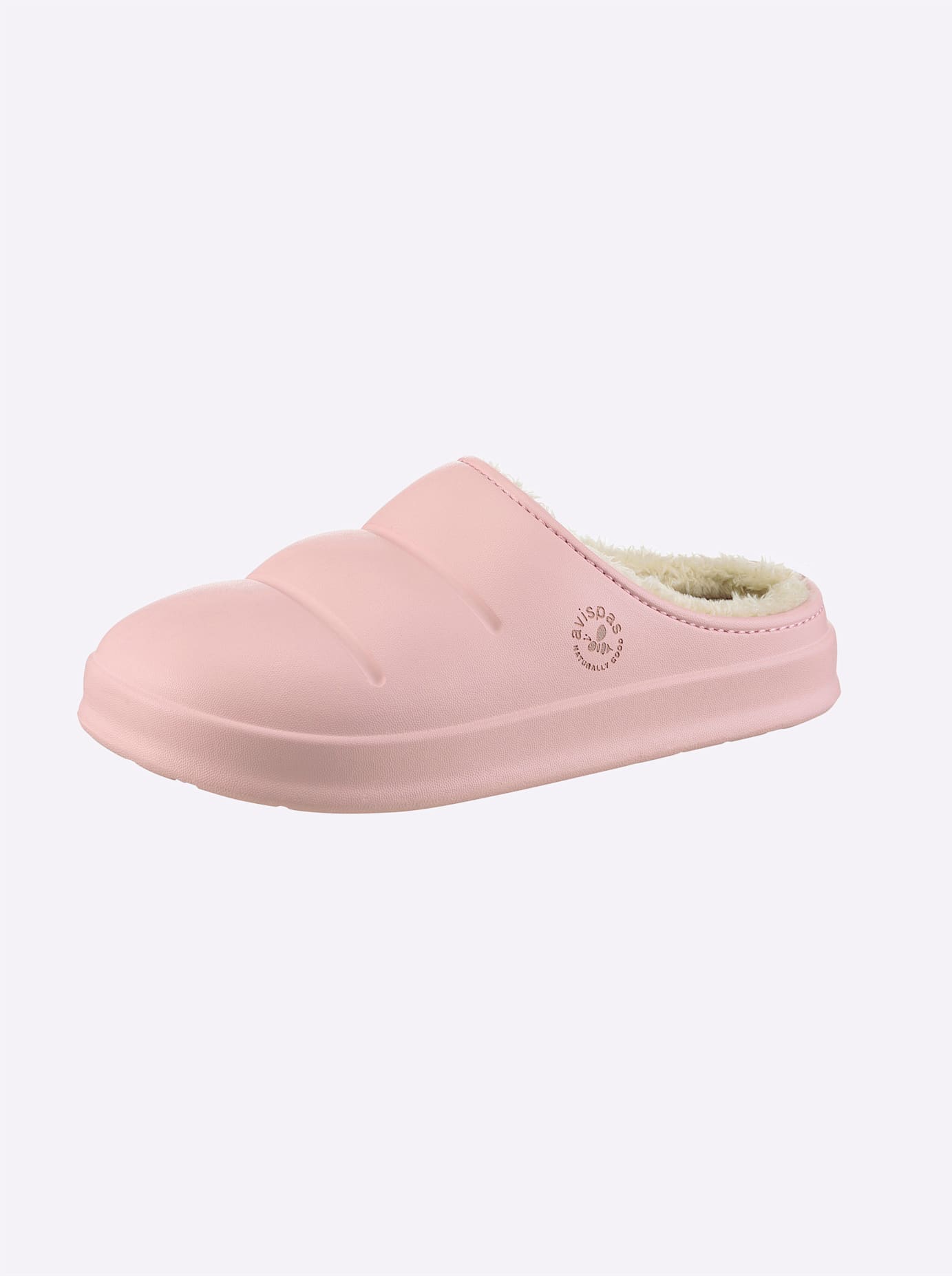 Pantolette HEINE, Damen, Gr. 37, rosa (rosé), Schuhe