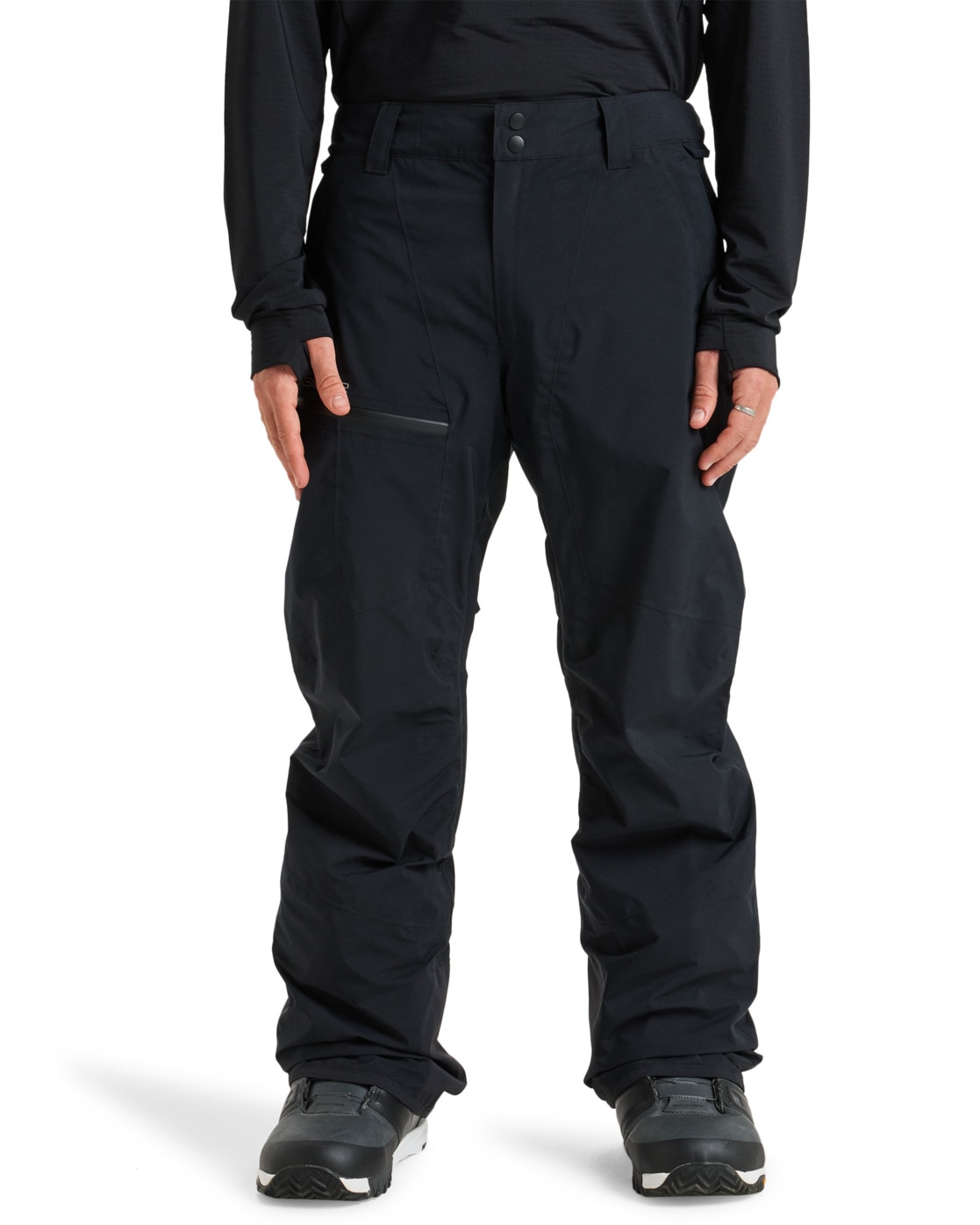 Snowboardhose QUIKSILVER "Forever Stretch GORE-TEX", Herren, Gr. S, schwarz, 100% Polyester, Hosen Image