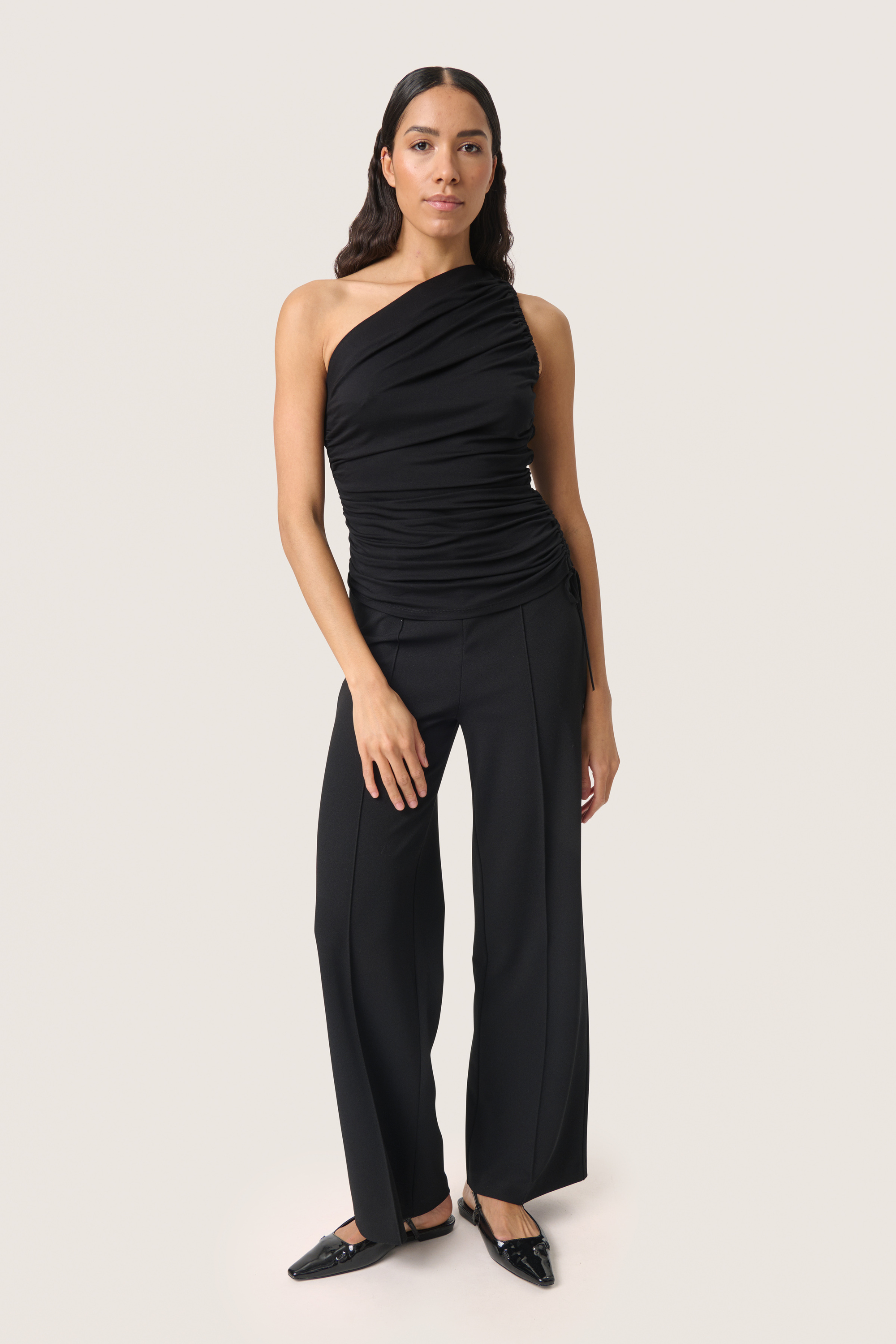 Ärmellose Bluse SLHanadi Slim fit black Image