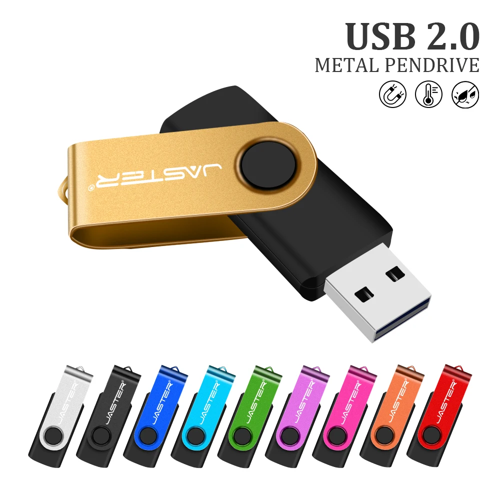 JASTER couleur clé USB Flash 128GB carte mémoire 32GB clé USB 64GB clé USB 4GB 8GB 16GB clé mémoire U disque