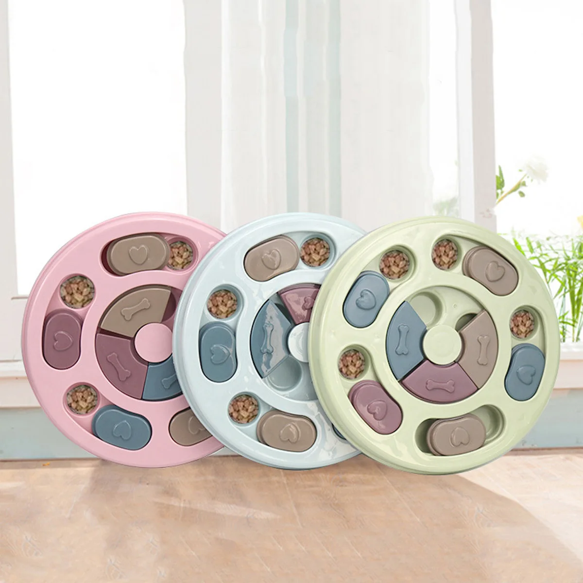 Jouets éducatifs pour cacher et trouver des aliments pour chiens, nourriture qui fuit, nourriture pour cacher, alimentation lente, soulagement intellectuel, jouets éducatifs pour chiens